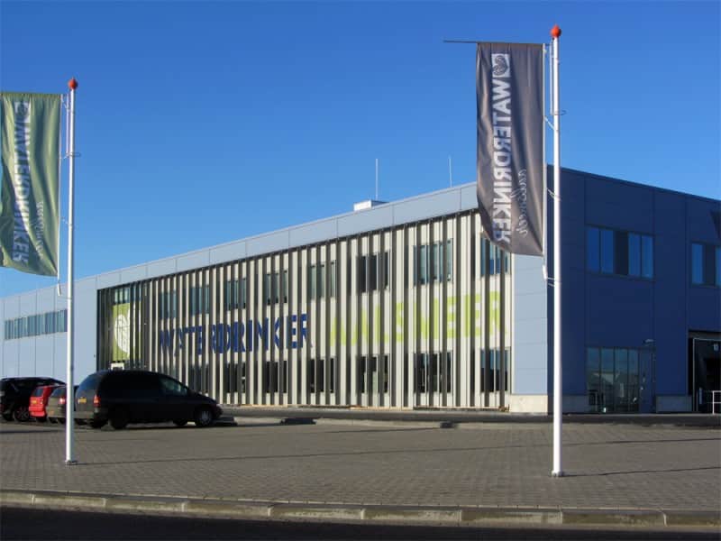 Waterdrinker Kantoor Aalsmeer bloemenhal